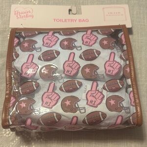 Frazier Sterling football pouch 9” x 8”